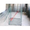 China-Fabrik der PVC-Grün-Gabionen / PVC-Beschichtung Mesh Gabion (XM-4)